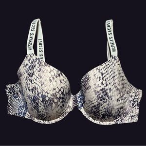 Victoria's Secret Lightly Lined Snakeskin Bra